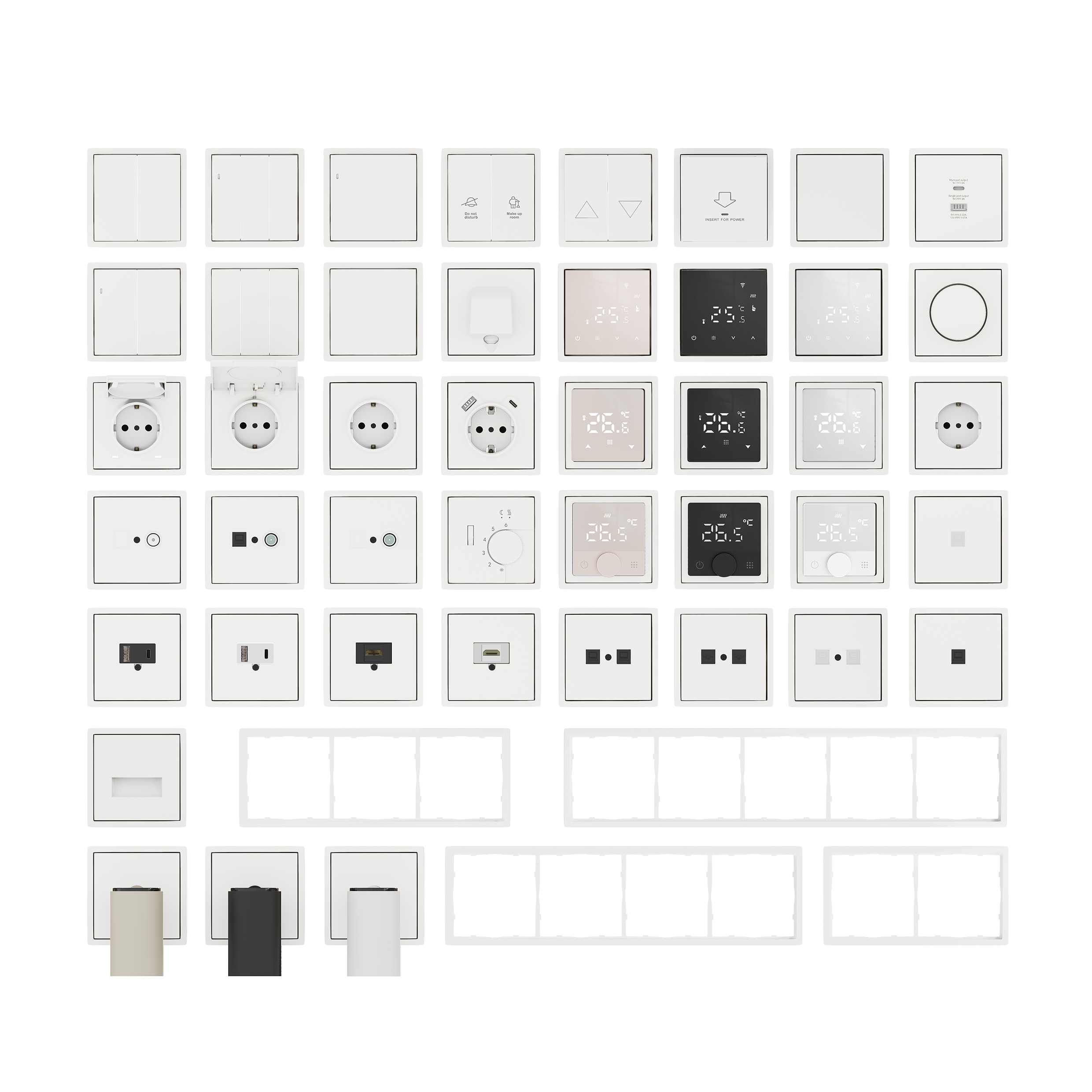 Рамка 3-я, матовый белый, серия R98 (фото 4)