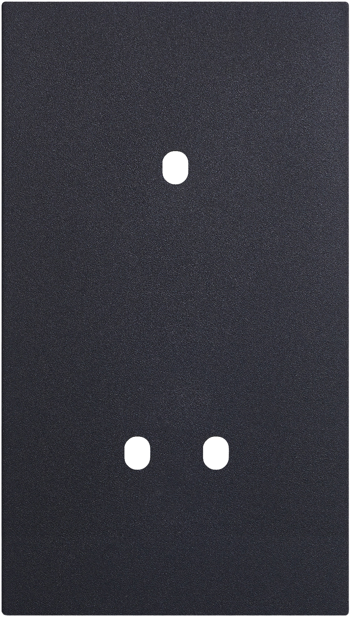 Рамка вертикальная двойная на 1+2 тумблера, тип C/D, черный, серия N96 Superfine (фото 1)