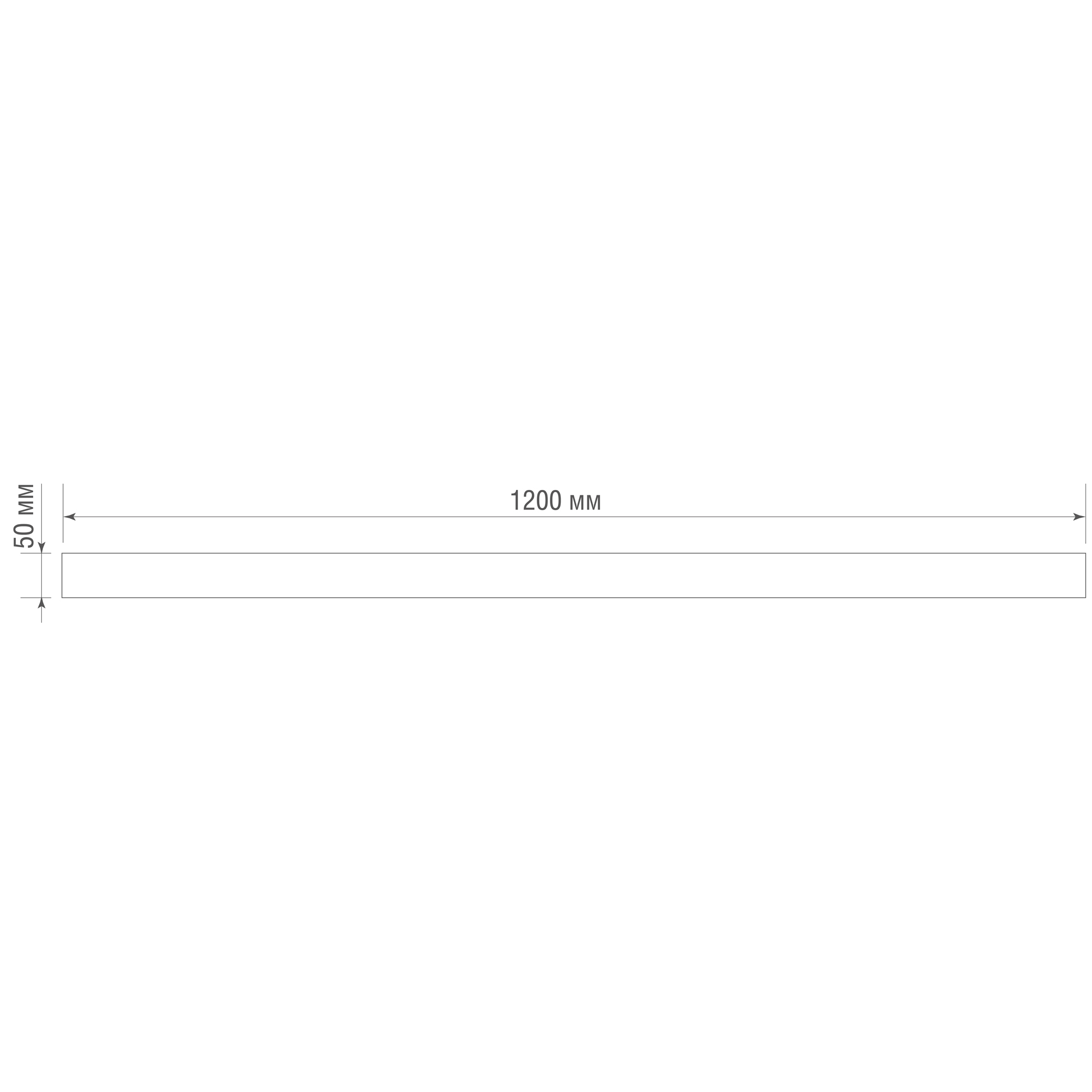 Светильник светодиодный, подвесной/накладной, 38Вт, L1200хH75мм, 4000К, IP20, черный, блок питания в комплекте (фото 8)